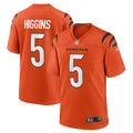 Tee Higgins Cincinnati Bengals Nike Alternate Game Player Jersey   Orange