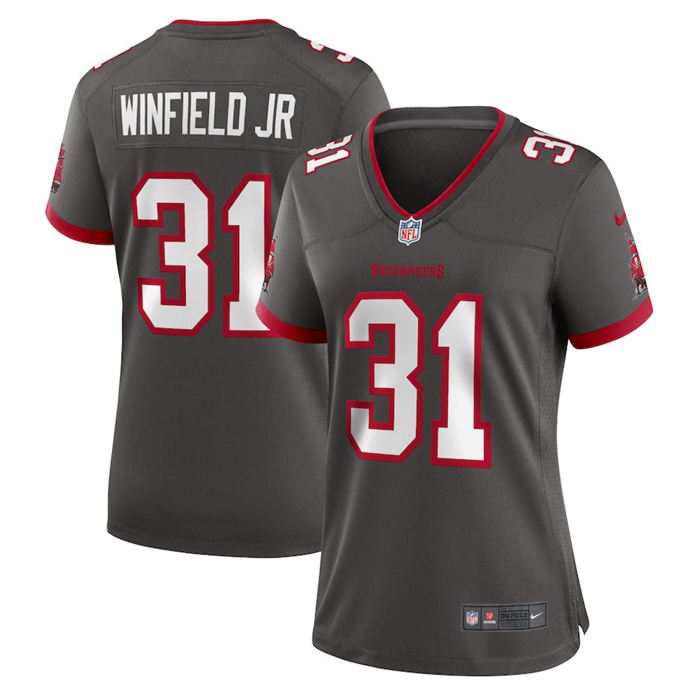 Women s Tampa Bay Buccaneers Antoine Winfield Jr. Game Jersey   Pewter