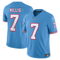 Malik Willis Tennessee Titans Nike Vapor F.U.S.E. Limited Jersey   Light Blue