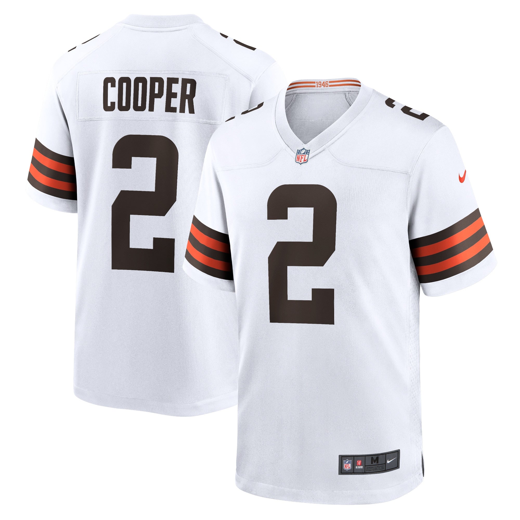 Amari Cooper Cleveland Browns Nike Game Jersey   White