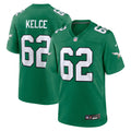 Jason Kelce Philadelphia Eagles Nike Youth Game Jersey   Kelly Green