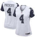 Women s Nike Dak Prescott White Dallas Cowboys Alternate Game Jersey