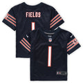Justin Fields Chicago Bears Nike Toddler Game Jersey   Navy