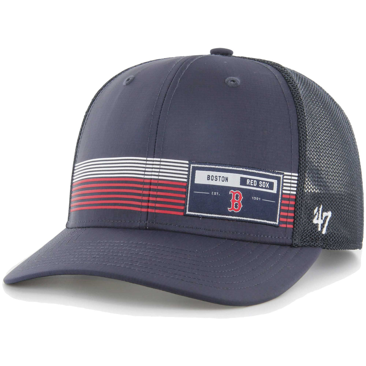 Boston Red Sox '47 Rangefinder brrr Trucker Adjustable Hat - Navy