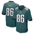 Zach Ertz Philadelphia Eagles Nike Game Player Jersey   Midnight Green