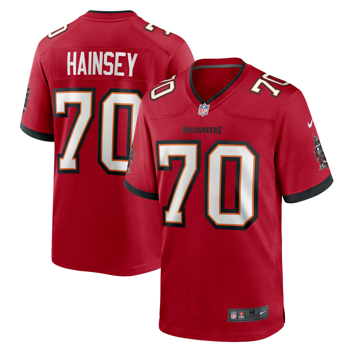 Robert Hainsey Tampa Bay Buccaneers Nike Game Jersey   Red
