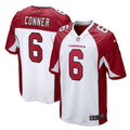 Men s Nike James Conner White Arizona Cardinals Game Player Jersey