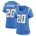 Women s Nike Darrius Shepherd Powder Blue Los Angeles Chargers  Game Jersey