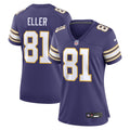 Women s Nike Carl Eller Purple Minnesota Vikings Classic Retired Player Jersey