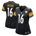 Women s Nike Josh Jackson Black Pittsburgh Steelers Game Player Jersey