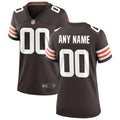 Nike Cleveland Browns Women s Custom Game Jersey   Brown
