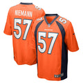 Ben Niemann Denver Broncos Nike Team Game Jersey    Orange