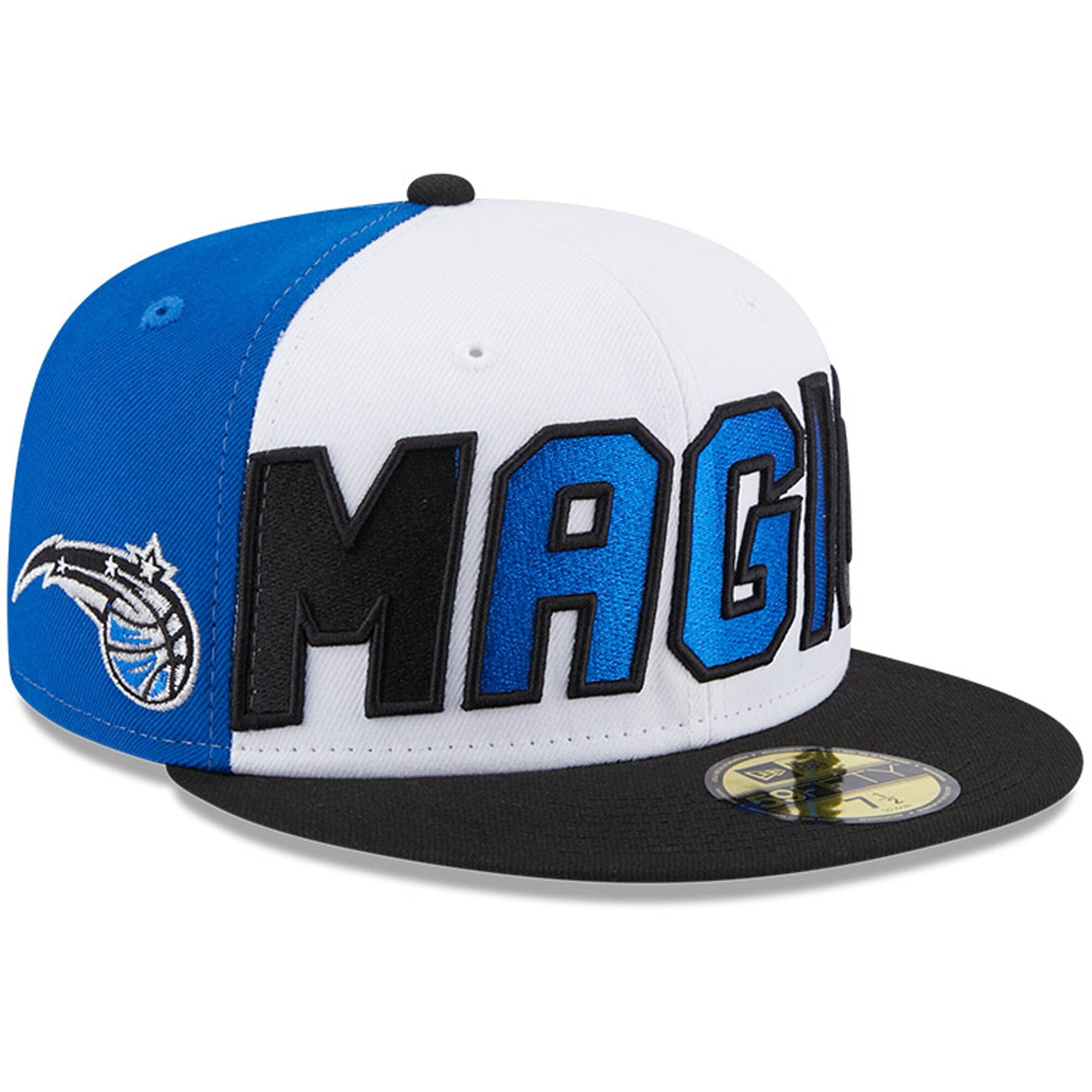 Orlando Magic New Era Back Half 9FIFTY Fitted Hat - White/Black