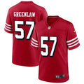 Men s San Francisco 49ers  Dre Greenlaw New Red Stitched Game Jersey