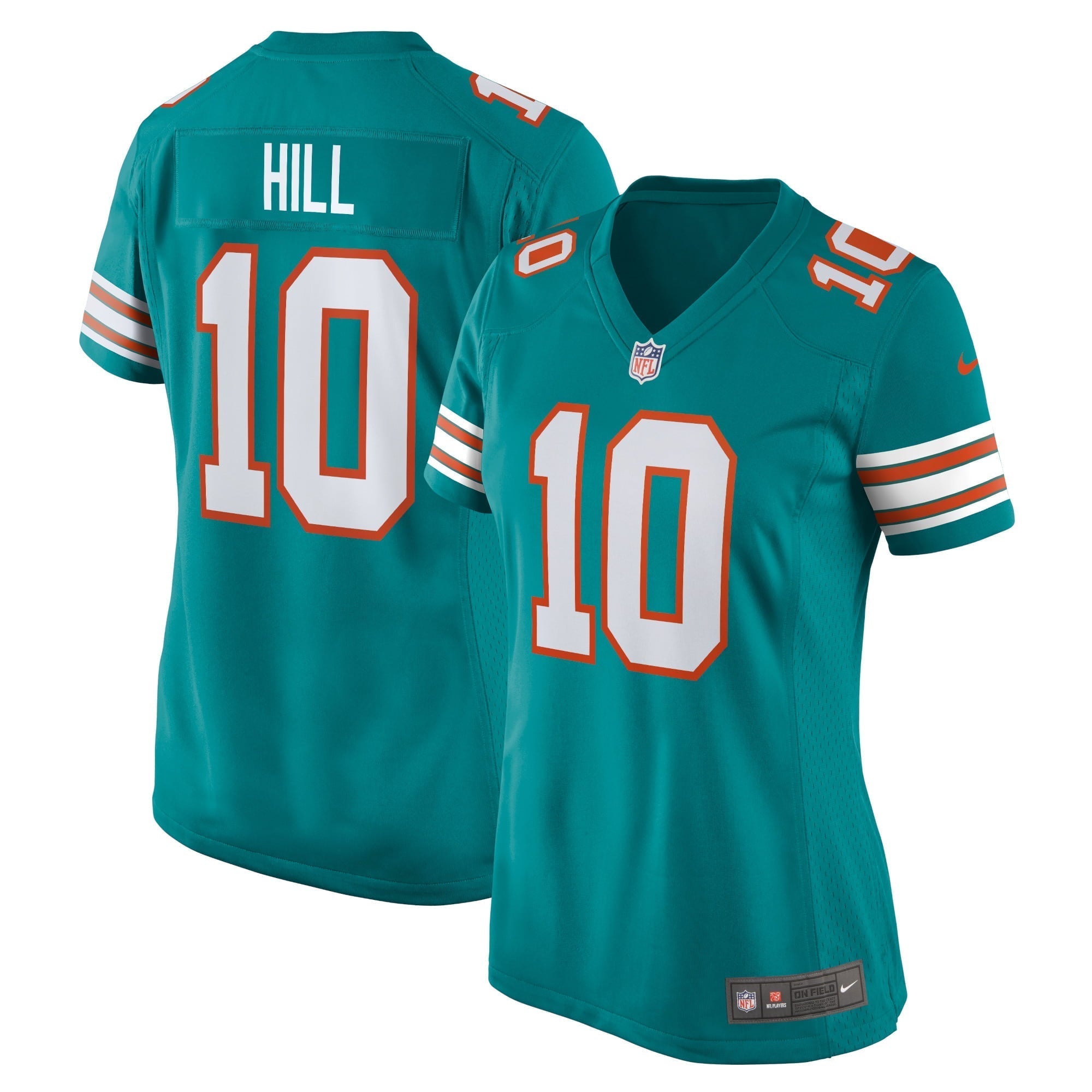 Women s Nike Tyreek Hill Aqua Miami Dolphins Alternate Game Jersey