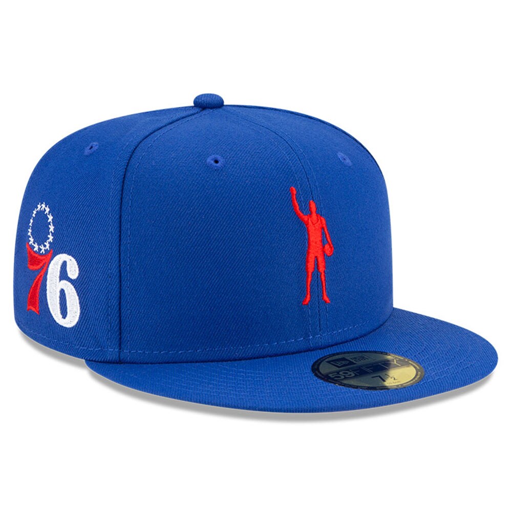 Philadelphia 76ers New Era x Compound Play For Change OTC 59FIFTY Fitted Hat - Royal