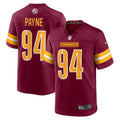 Da Ron Payne Washington Commanders Nike Game Jersey   Burgundy