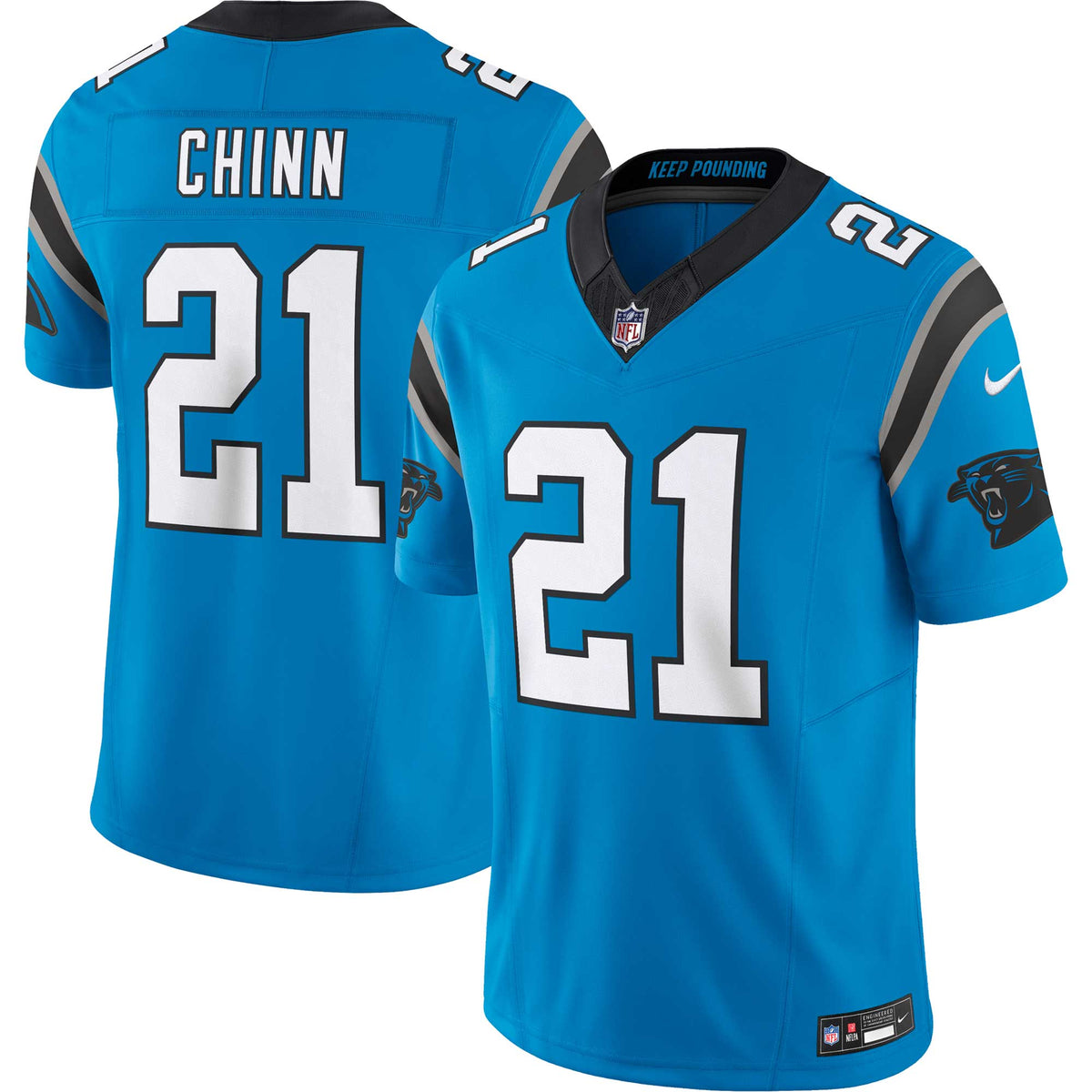 Jeremy Chinn Carolina Panthers Nike Vapor F.U.S.E. Limited Jersey   Blue