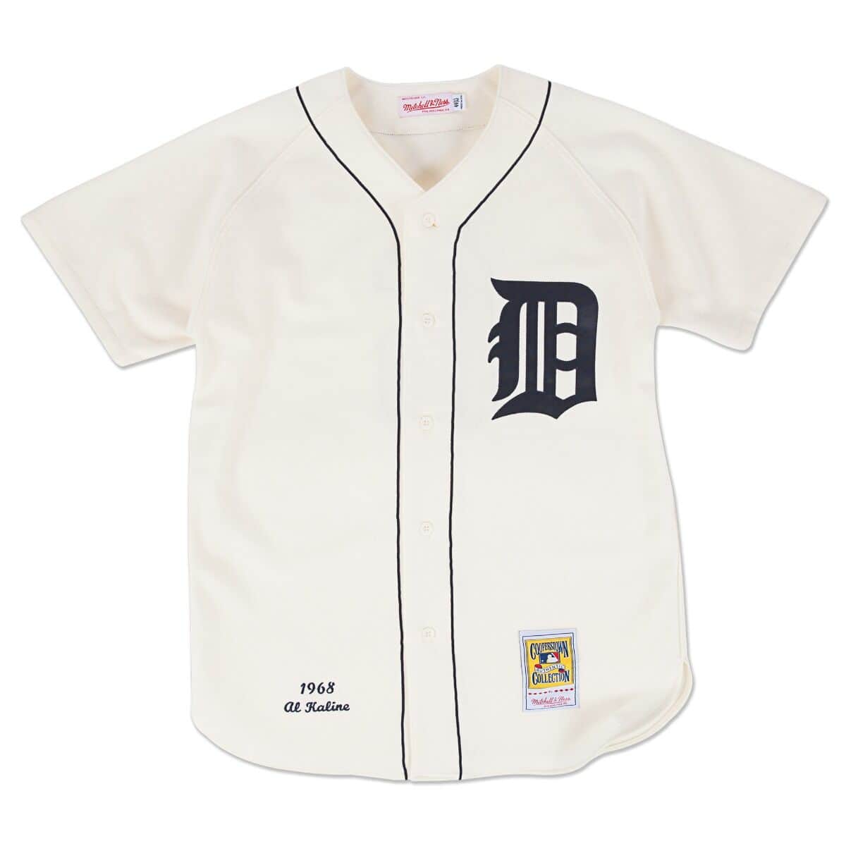 Authentic Jersey Detroit Tigers Home 1968 Al Kaline
