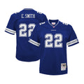 Emmitt Smith Dallas Cowboys Mitchell   Ness Big   Tall 1996 Legacy Retired Player Jersey   Navy