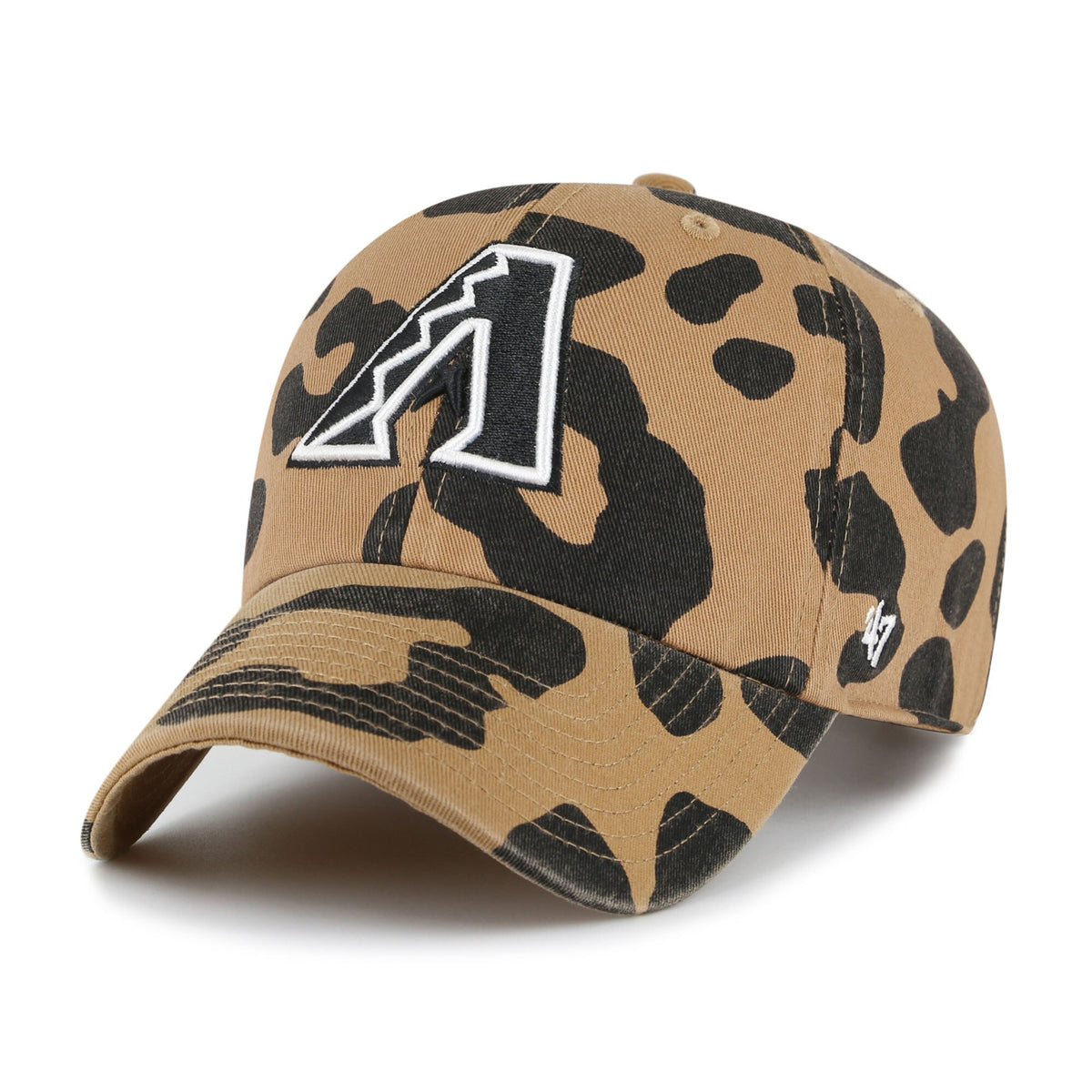Arizona Diamondbacks '47 Women's Rosette Clean Up Adjustable Hat - Brown
