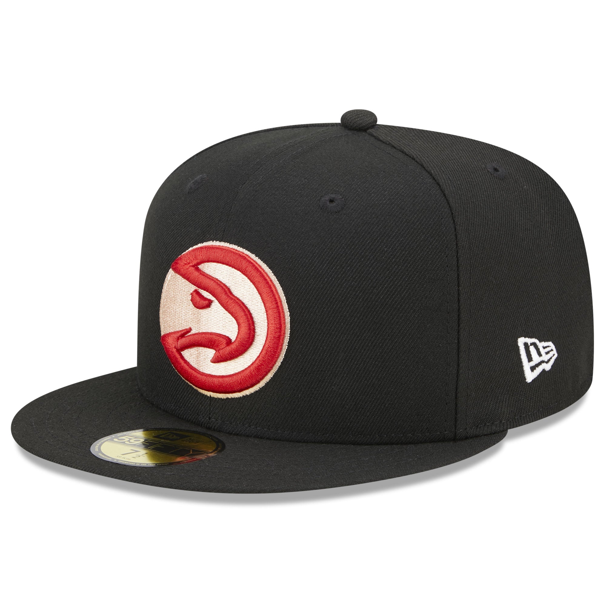 Atlanta Hawks, NBA Jerseys New Era 2022/23 City Edition Alternate Logo 59FIFTY Fitted Hat - Black