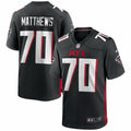 Men s Nike Jake Matthews Black Atlanta Falcons Game Jersey