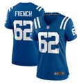 Wesley French Indianapolis Colts Nike Women s Game Player Jersey   Royal