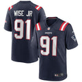 Deatrich Wise Jr. New England Patriots Nike Game Jersey   Navy