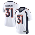 Justin Simmons Denver Broncos Nike  Vapor Untouchable Limited Jersey   White