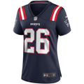 Women s Nike Sony Michel Navy New England Patriots Game Jersey