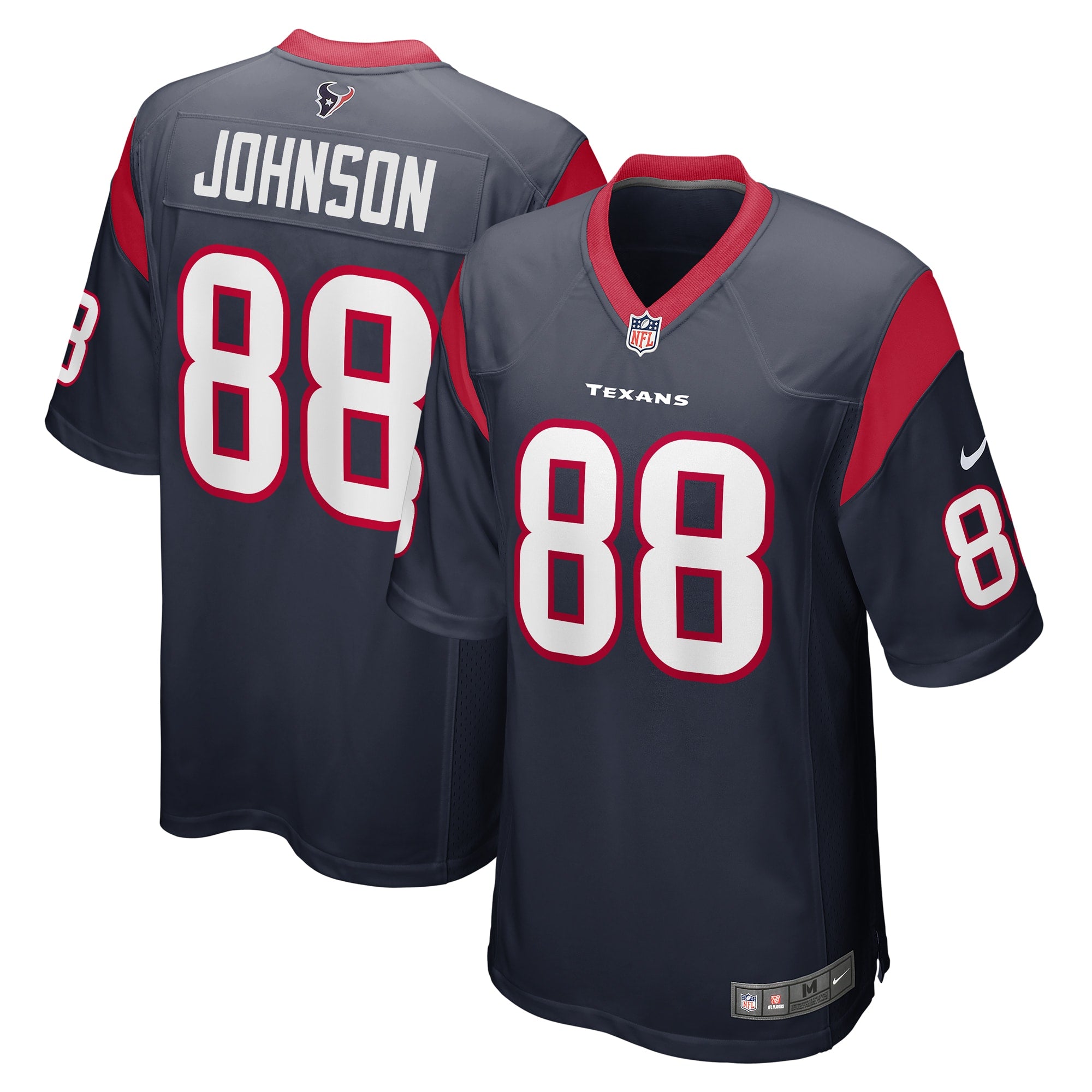 Johnny Johnson Houston Texans Nike Team Game Jersey    Navy
