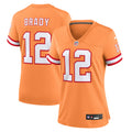 Tom Brady Tampa Bay Buccaneers Nike Women s Player Jersey   Orange