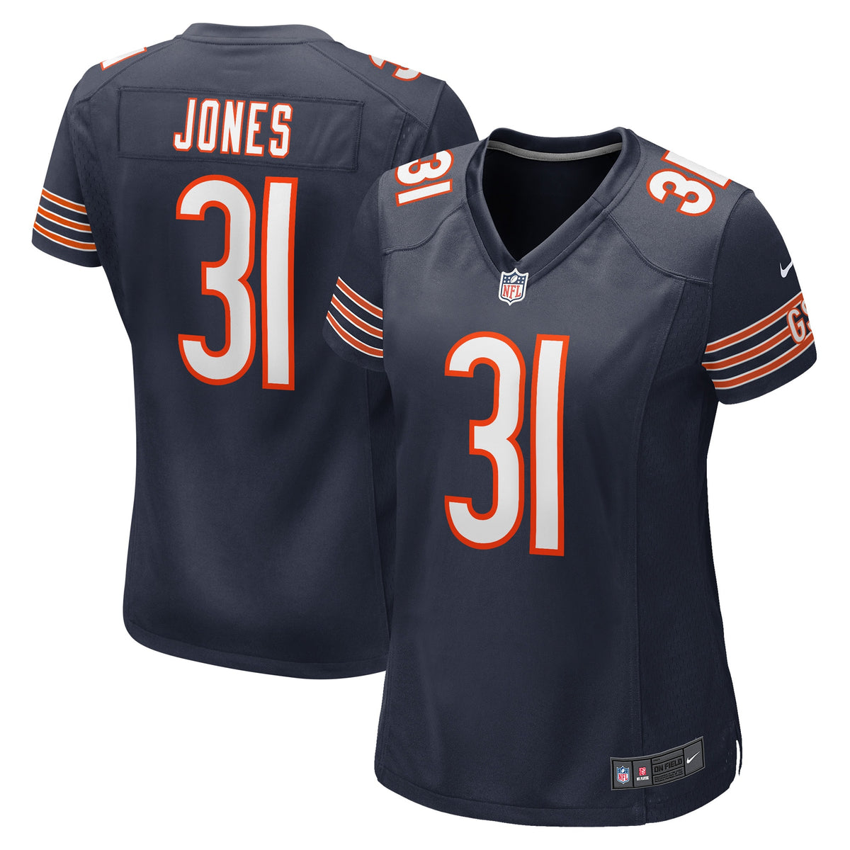 Jaylon Jones Chicago Bears Nike Women s Game Player Jersey   Navy
