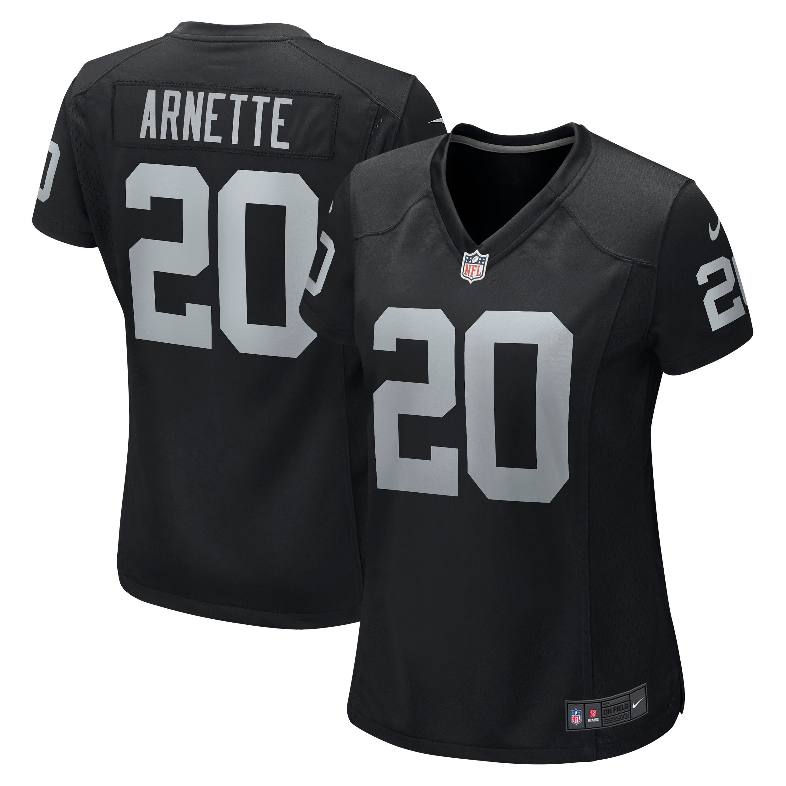 Damon Arnette Las Vegas Raiders Nike Women s Game Jersey   Black