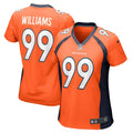 Women s Nike DeShawn Williams Orange Denver Broncos Game Player Jersey