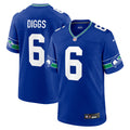 Quandre Diggs Seattle Seahawks Nike Throwback Player Game Jersey Royal