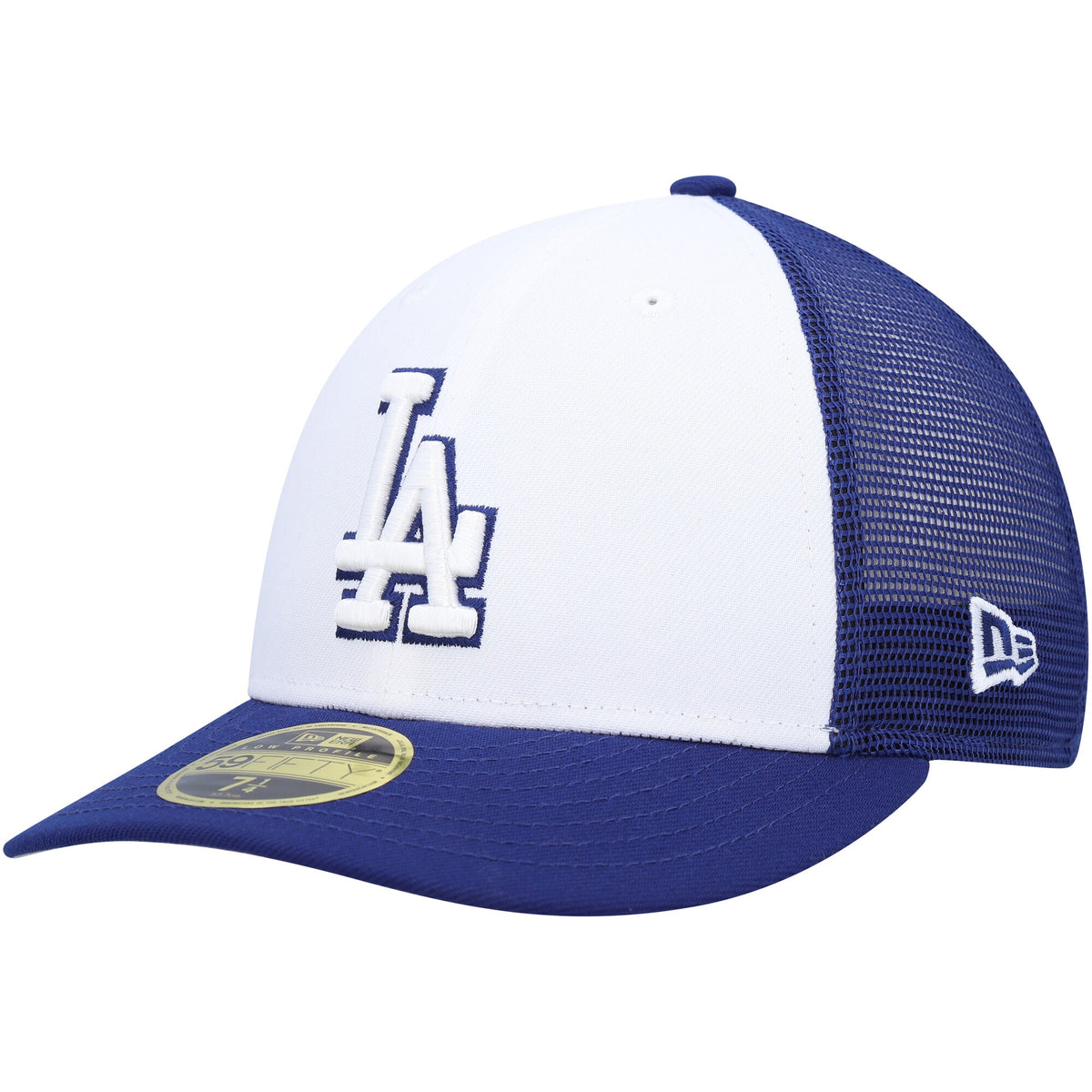 Los Angeles Dodgers New Era 2023 On-Field Batting Practice Low Profile 59FIFTY Fitted Hat - Royal/White