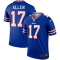Men s Nike Josh Allen Royal Buffalo Bills Legend Jersey