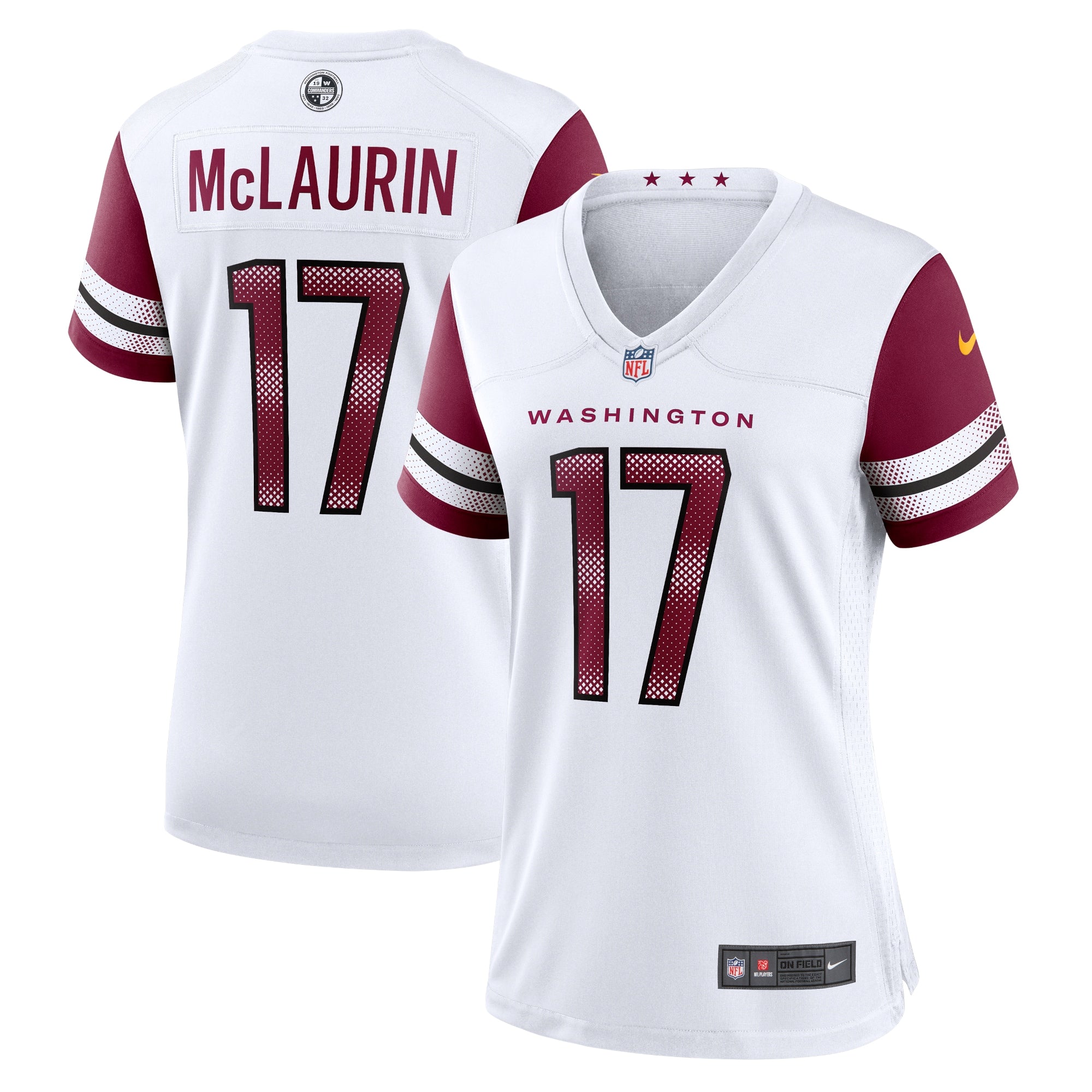 Terry McLaurin Washington Commanders Nike Women s Game Jersey   White