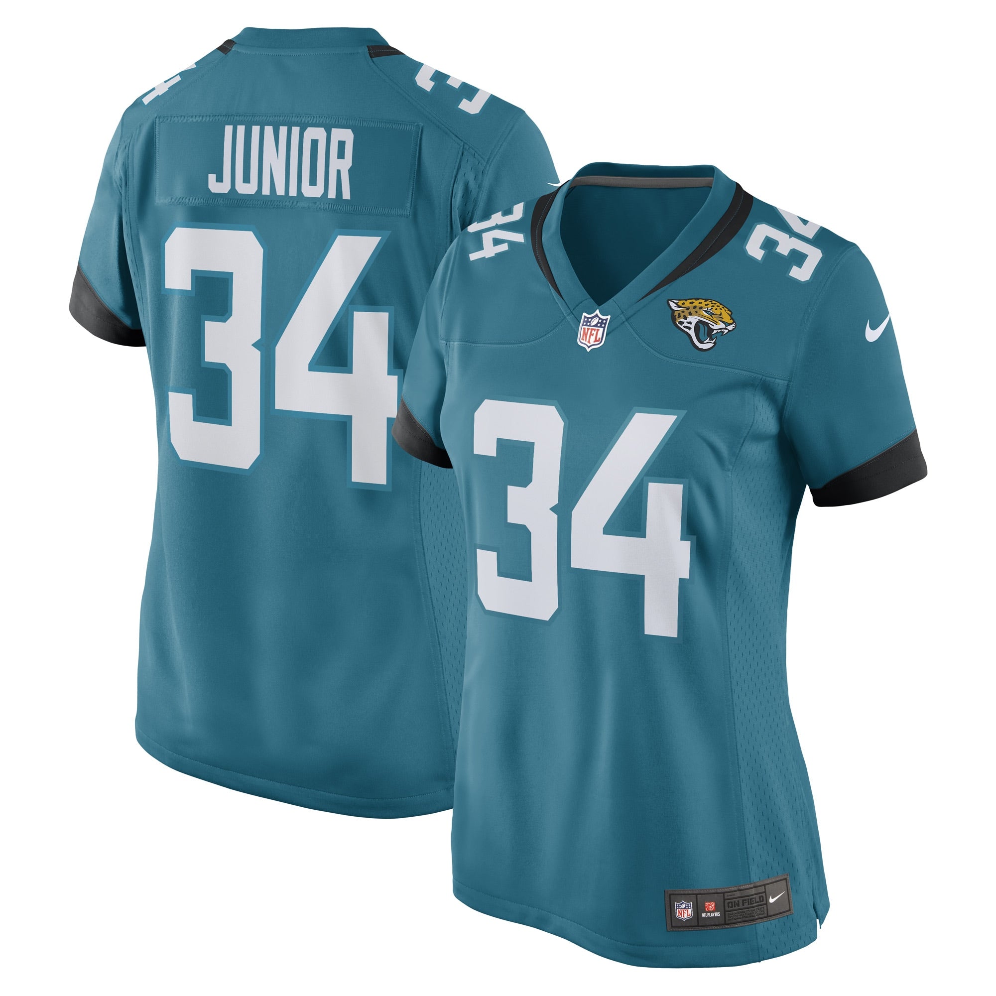Gregory Junior Jacksonville Jaguars Nike Women s Game Player Jersey   Teal