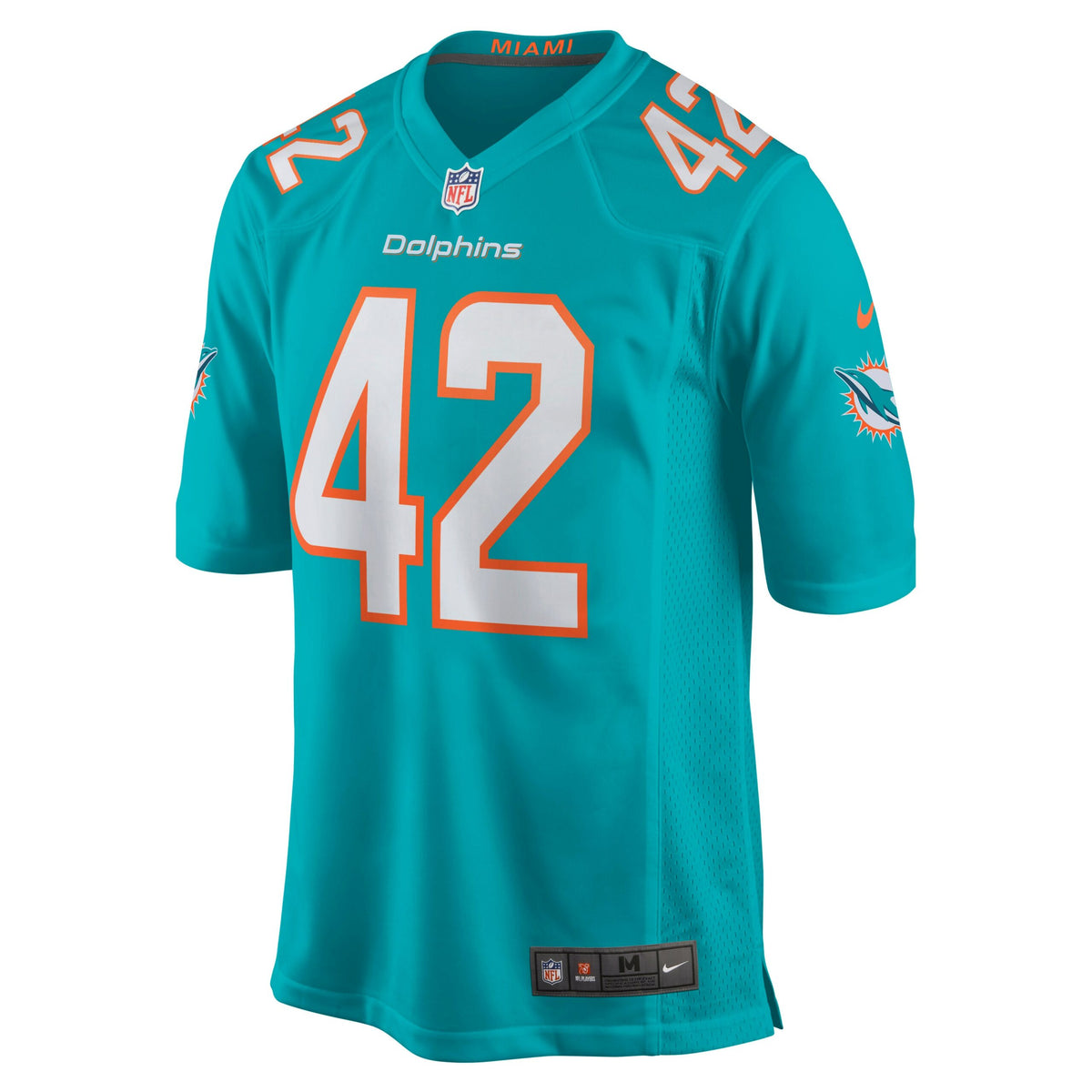 Clayton Fejedelem Miami Dolphins Nike Game Jersey   Aqua