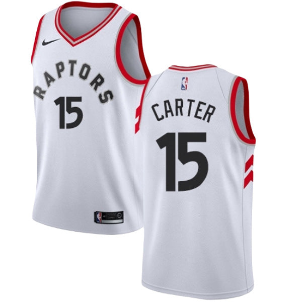 Men's Toronto Raptors Vince Carter Association Jersey - White