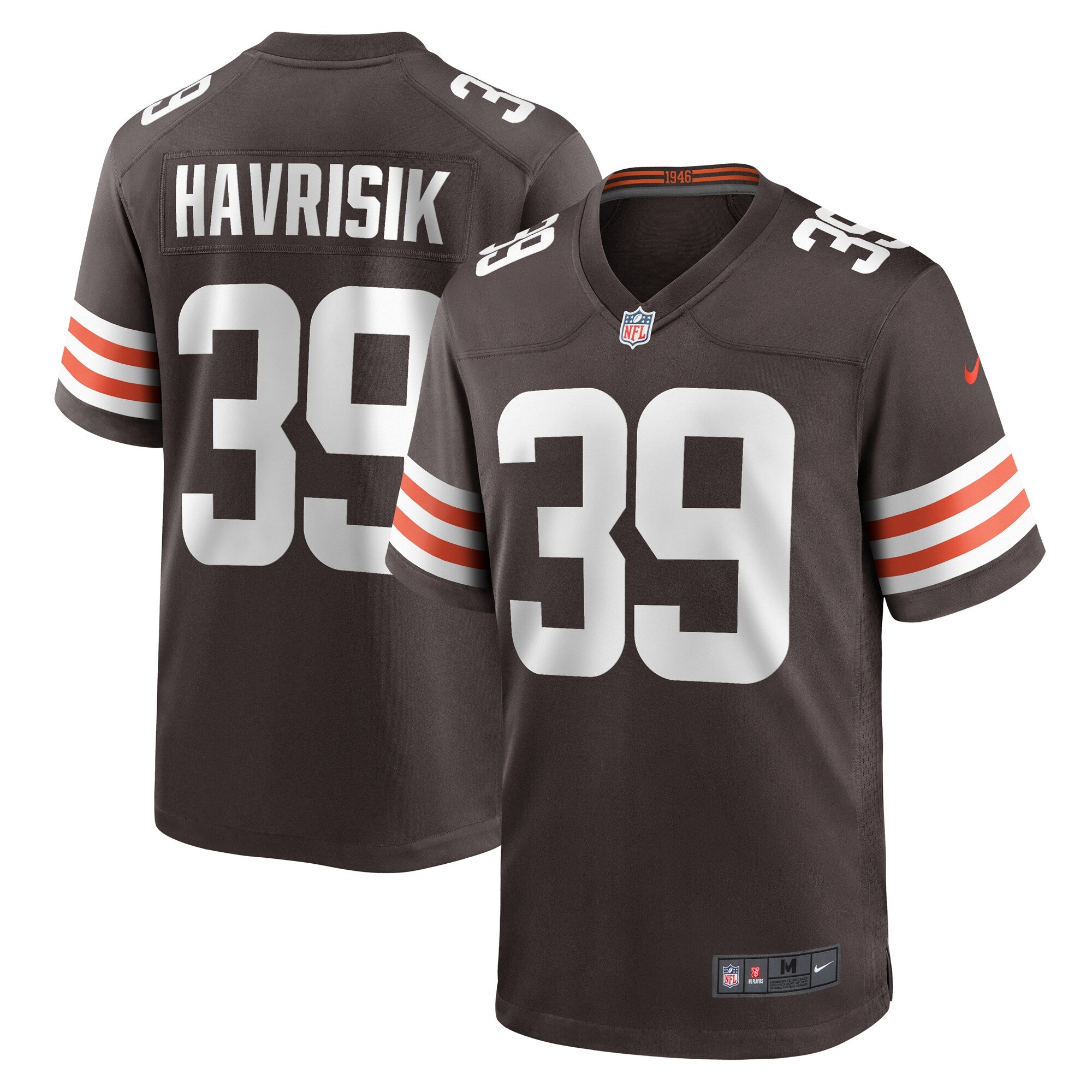 Lucas Havrisik Cleveland Browns Nike Team Game Jersey    Brown