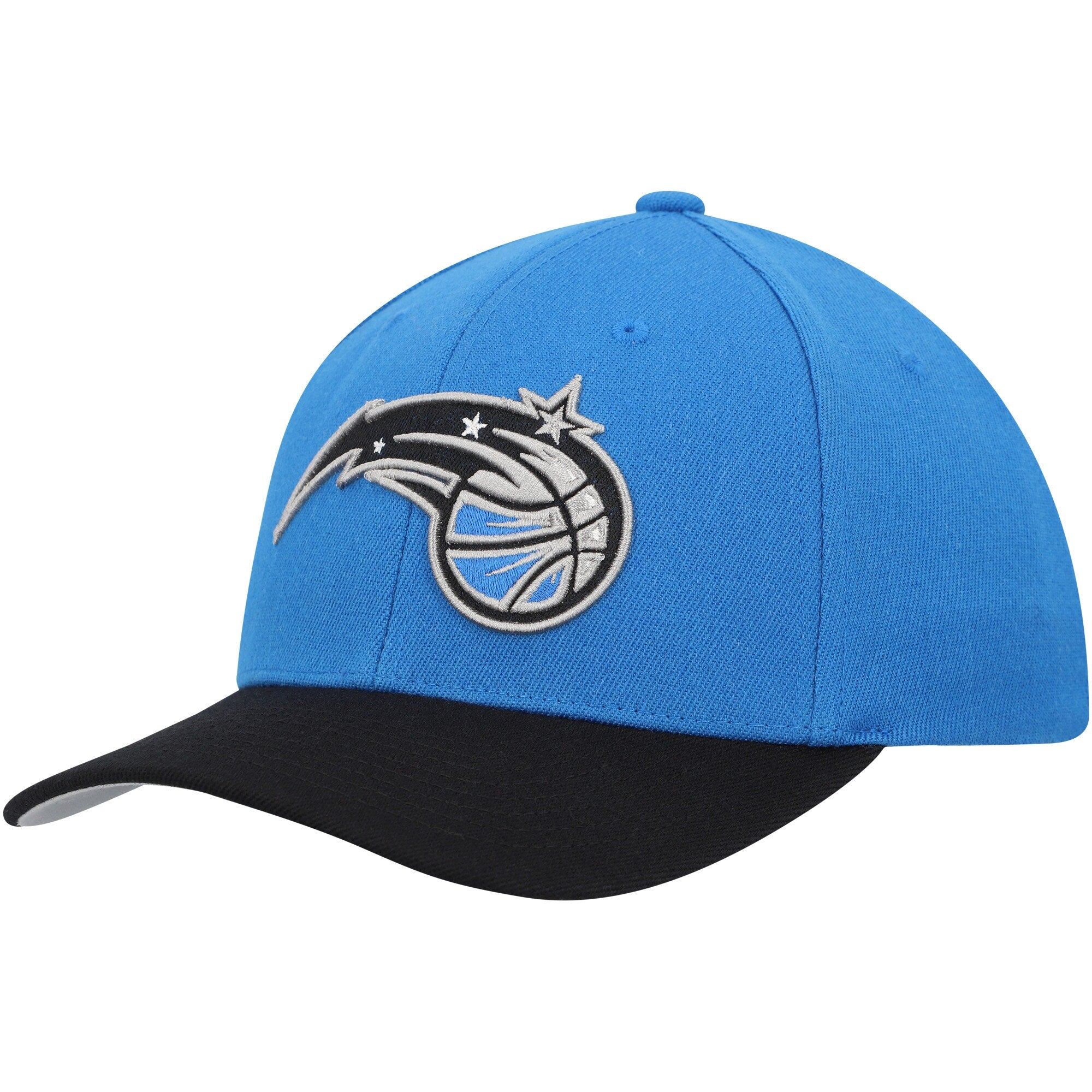 Orlando Magic Mitchell & Ness MVP Team Two-Tone 2.0 Stretch-Snapback Hat - Blue/Black