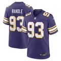 John Randle Minnesota Vikings Nike Classic Player Game Jersey   Purple