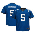 Anthony Richardson Indianapolis Colts Nike Preschool  Game Jersey   Royal