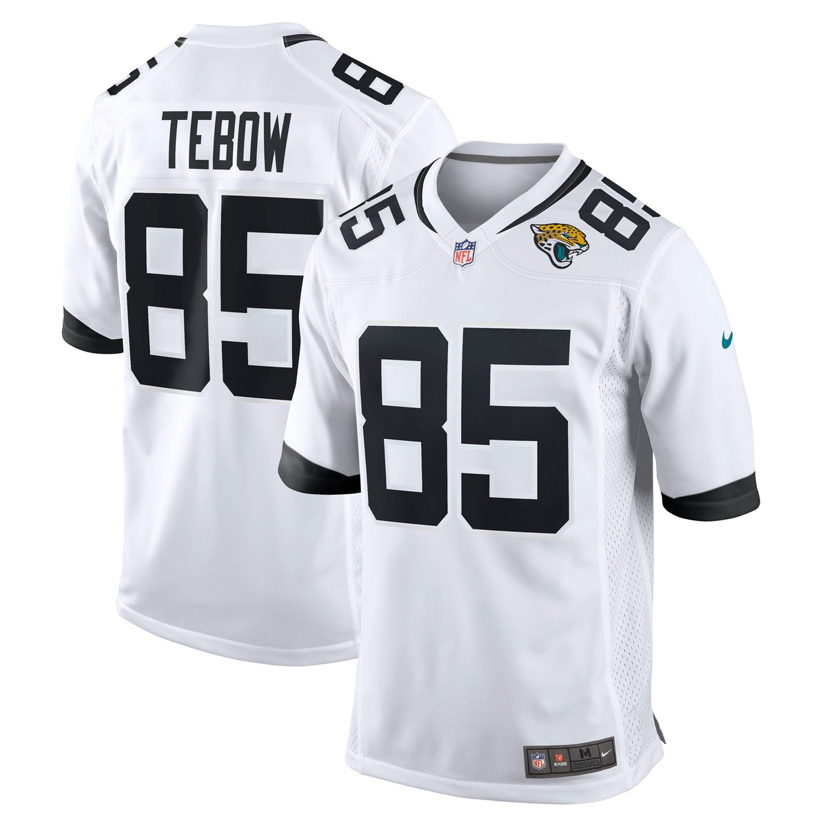 Tim Tebow Jacksonville Jaguars Nike Game Player Jersey   White