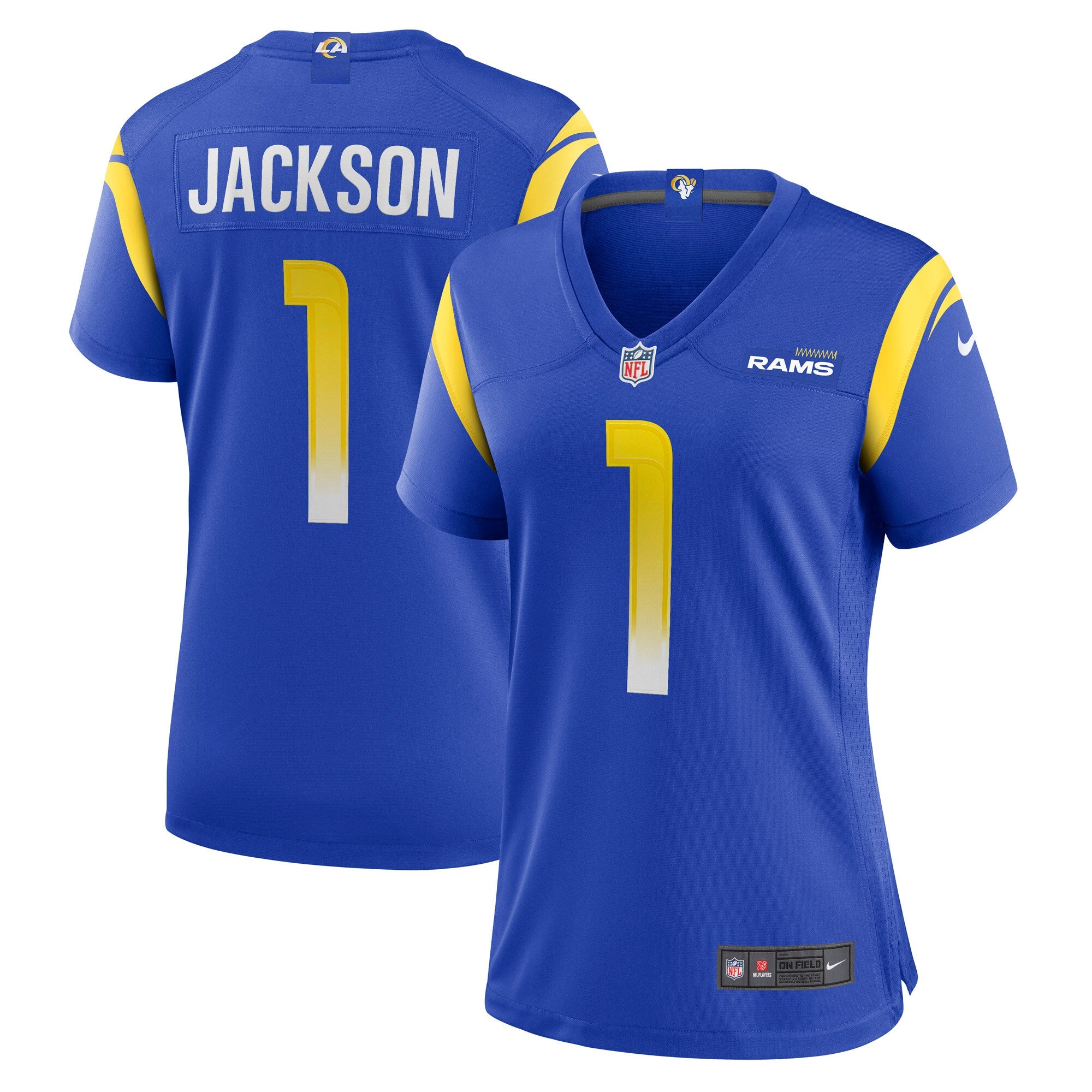 DeSean Jackson Los Angeles Rams Nike Women s Game Player Jersey   Royal