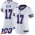 Women s Buffalo Bills Josh Allen Game Vapor Jersey White